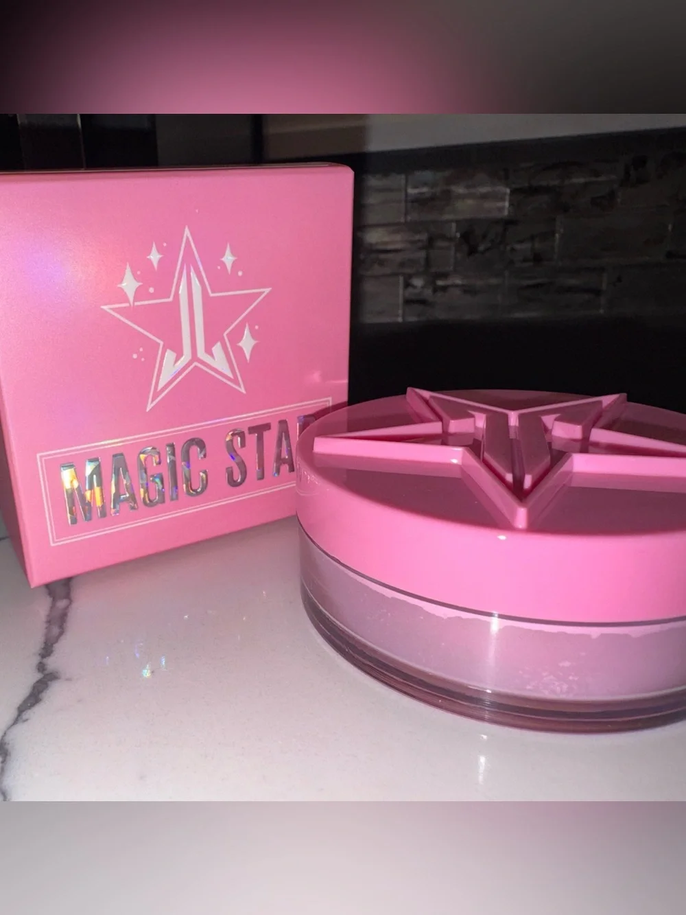 Jeffree Star Cosmetics Magic Star Loose Setting Powder – Pink Cashmere – New in